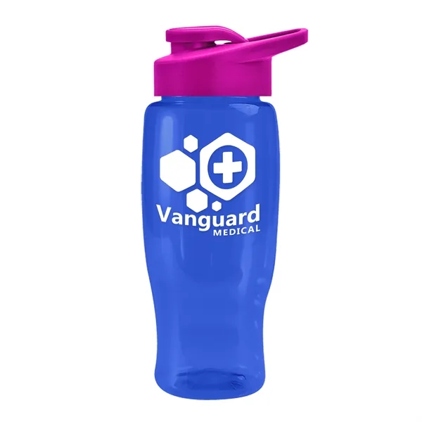 27 Oz Bottle w/ Drink Thru Lid made from Recycled rPET.... from ASI 40480 Koozie Group