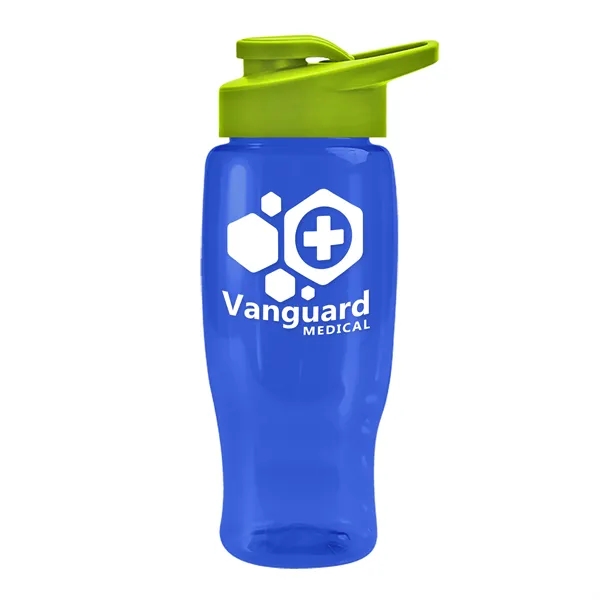 27 Oz Bottle w/ Drink Thru Lid made from Recycled rPET.... from ASI 40480 Koozie Group