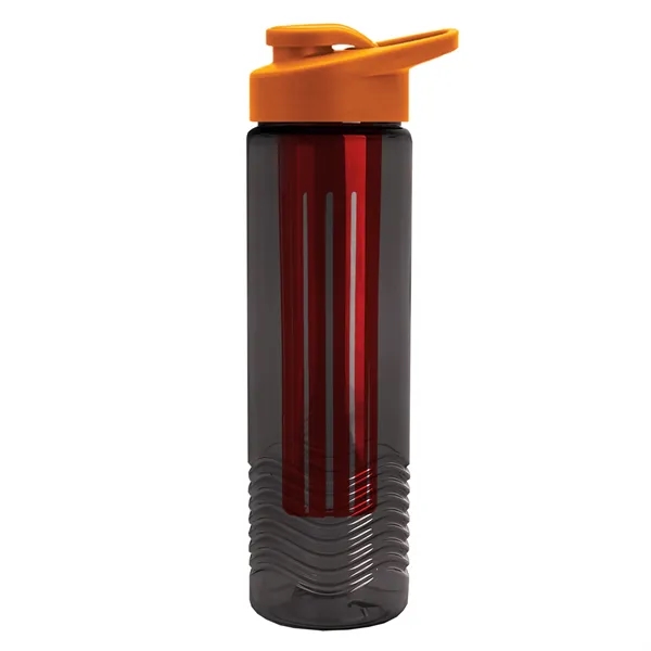 Wave 24 oz. Slim Cylinder Wave Design with Drink thru lid... from ASI 40480 Koozie Group