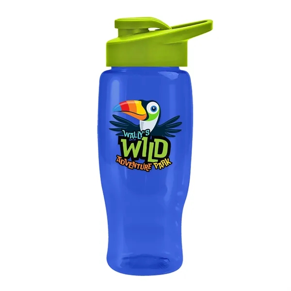 27 Oz Bottle w/ Drink Thru Lid made from Recycled rPET.... from ASI 40480 Koozie Group
