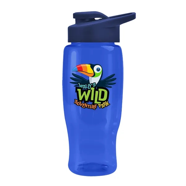 27 Oz Bottle w/ Drink Thru Lid made from Recycled rPET.... from ASI 40480 Koozie Group