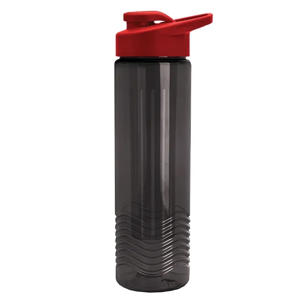 Wave 24 oz. Slim Cylinder Wave Design with Drink thru lid... from ASI 40480 Koozie Group
