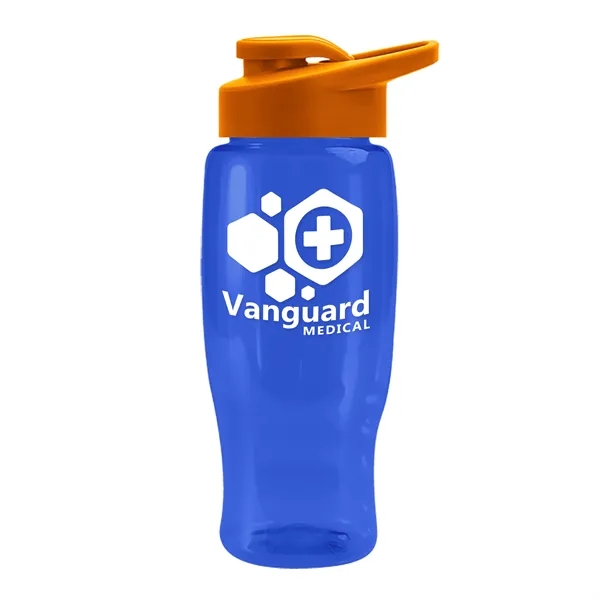 27 Oz Bottle w/ Drink Thru Lid made from Recycled rPET.... from ASI 40480 Koozie Group