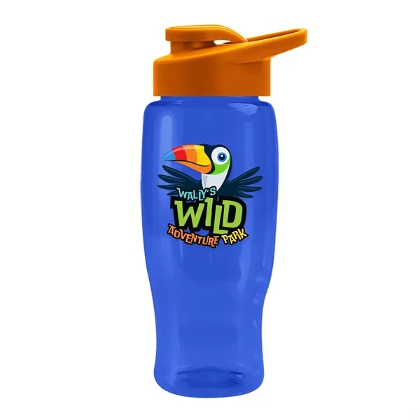 27 Oz Bottle w/ Drink Thru Lid made from Recycled rPET.... from ASI 40480 Koozie Group