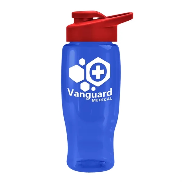 27 Oz Bottle w/ Drink Thru Lid made from Recycled rPET.... from ASI 40480 Koozie Group