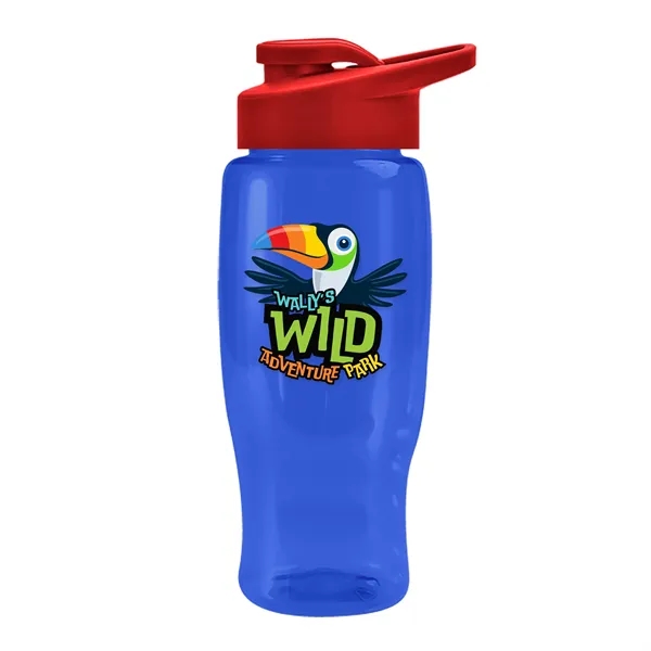 27 Oz Bottle w/ Drink Thru Lid made from Recycled rPET.... from ASI 40480 Koozie Group
