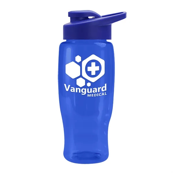 27 Oz Bottle w/ Drink Thru Lid made from Recycled rPET.... from ASI 40480 Koozie Group