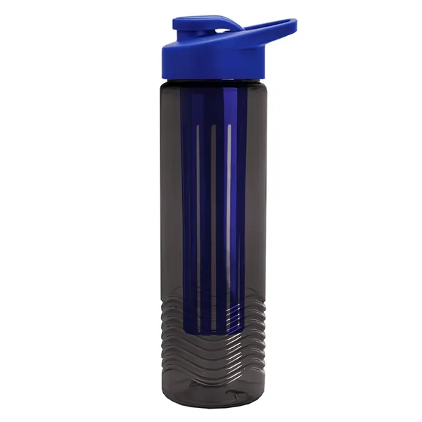 Wave 24 oz. Slim Cylinder Wave Design with Drink thru lid... from ASI 40480 Koozie Group