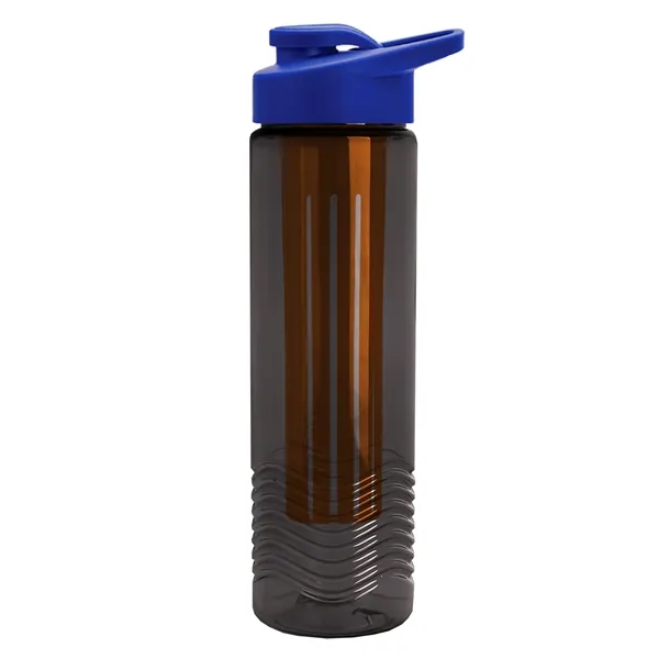 Wave 24 oz. Slim Cylinder Wave Design with Drink thru lid... from ASI 40480 Koozie Group