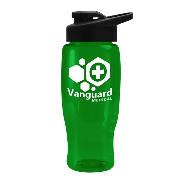 27 Oz Bottle w/ Drink Thru Lid made from Recycled rPET.... from ASI 40480 Koozie Group