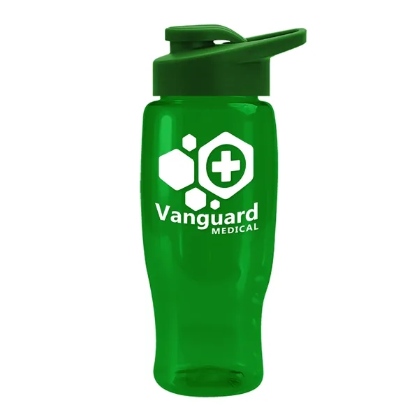 27 Oz Bottle w/ Drink Thru Lid made from Recycled rPET.... from ASI 40480 Koozie Group