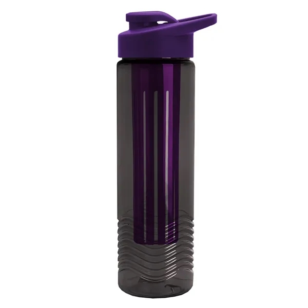 Wave 24 oz. Slim Cylinder Wave Design with Drink thru lid... from ASI 40480 Koozie Group