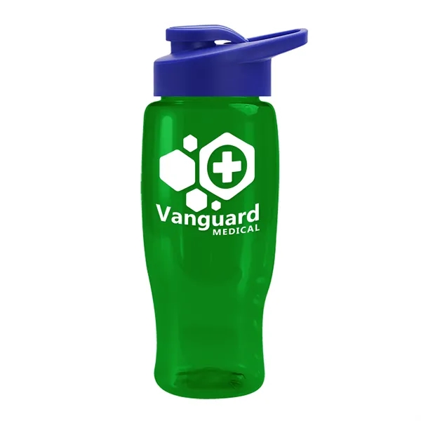 27 Oz Bottle w/ Drink Thru Lid made from Recycled rPET.... from ASI 40480 Koozie Group