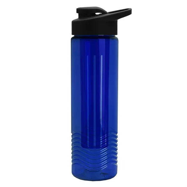 Wave 24 oz. Slim Cylinder Wave Design with Drink thru lid... from ASI 40480 Koozie Group