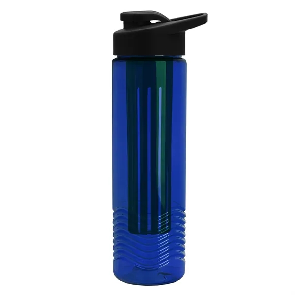 Wave 24 oz. Slim Cylinder Wave Design with Drink thru lid... from ASI 40480 Koozie Group