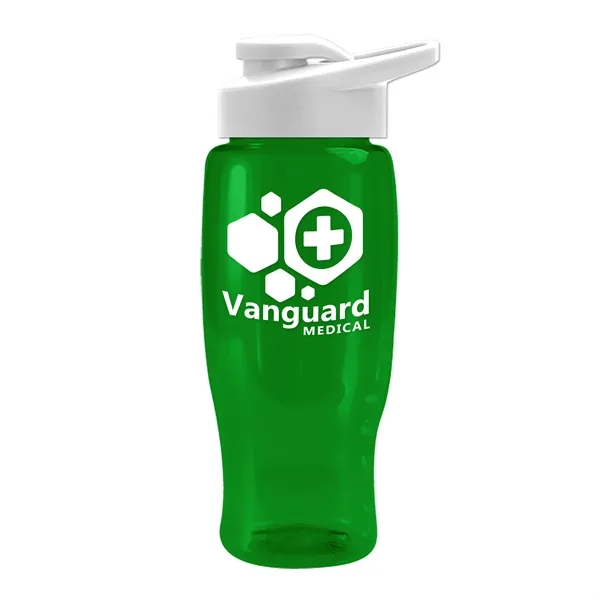 27 Oz Bottle w/ Drink Thru Lid made from Recycled rPET.... from ASI 40480 Koozie Group