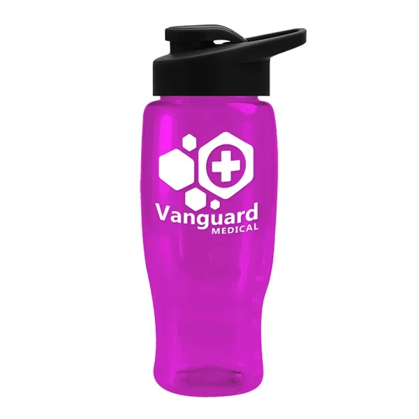 27 Oz Bottle w/ Drink Thru Lid made from Recycled rPET.... from ASI 40480 Koozie Group