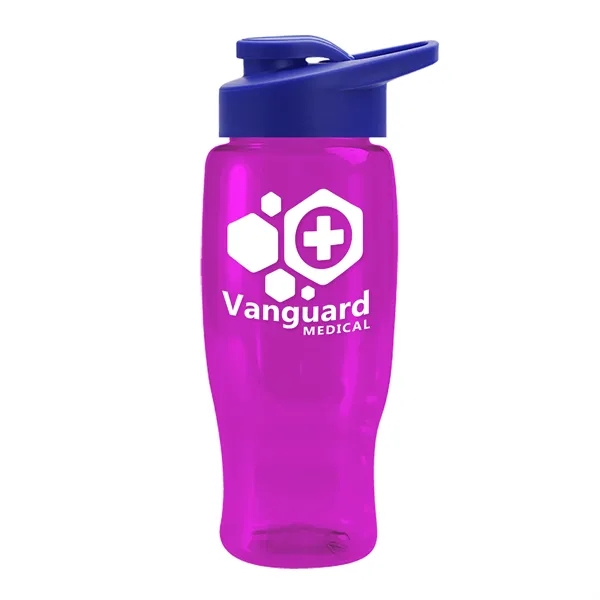 27 Oz Bottle w/ Drink Thru Lid made from Recycled rPET.... from ASI 40480 Koozie Group