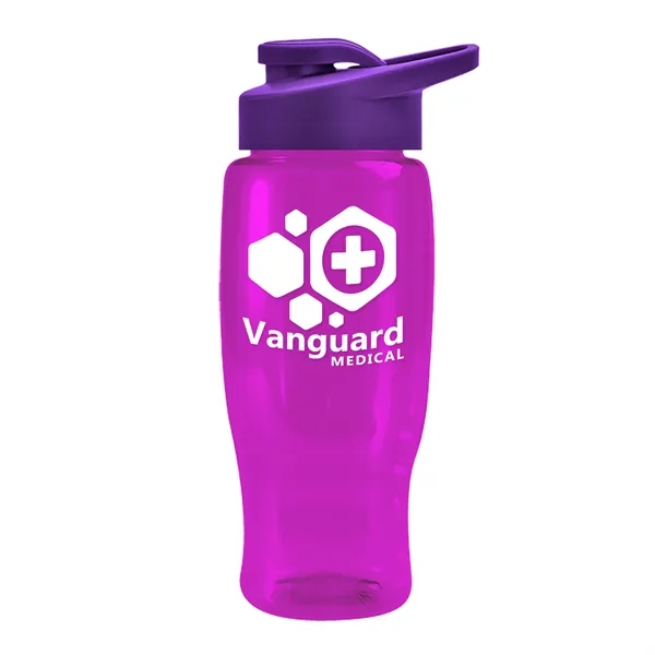 27 Oz Bottle w/ Drink Thru Lid made from Recycled rPET.... from ASI 40480 Koozie Group