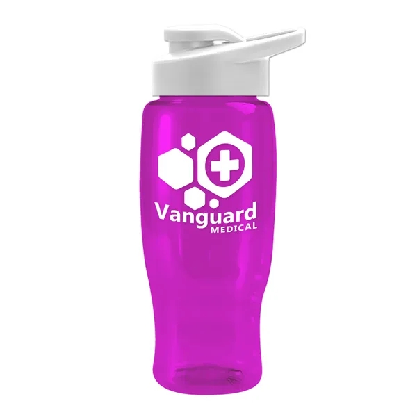 27 Oz Bottle w/ Drink Thru Lid made from Recycled rPET.... from ASI 40480 Koozie Group