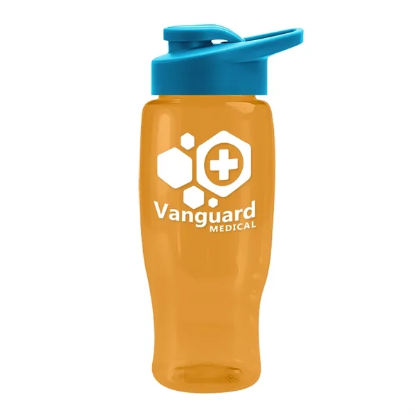 27 Oz Bottle w/ Drink Thru Lid made from Recycled rPET.... from ASI 40480 Koozie Group