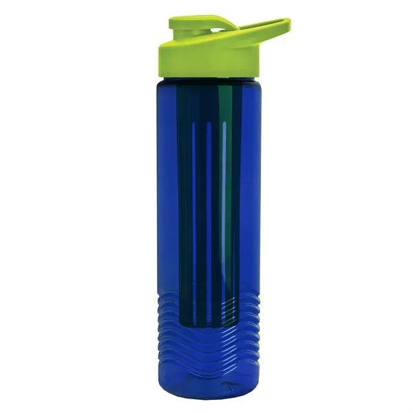 Wave 24 oz. Slim Cylinder Wave Design with Drink thru lid... from ASI 40480 Koozie Group