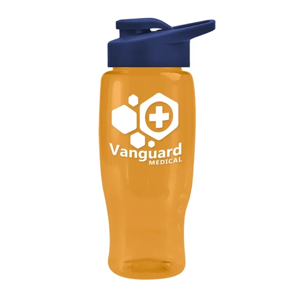 27 Oz Bottle w/ Drink Thru Lid made from Recycled rPET.... from ASI 40480 Koozie Group