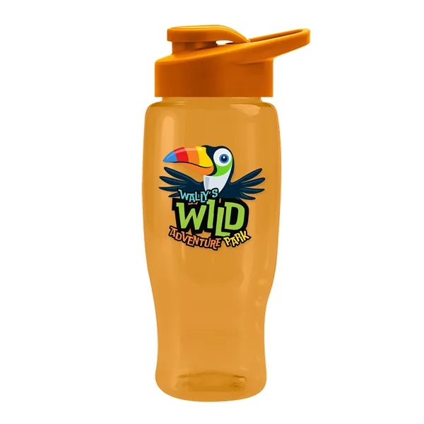 27 Oz Bottle w/ Drink Thru Lid made from Recycled rPET.... from ASI 40480 Koozie Group