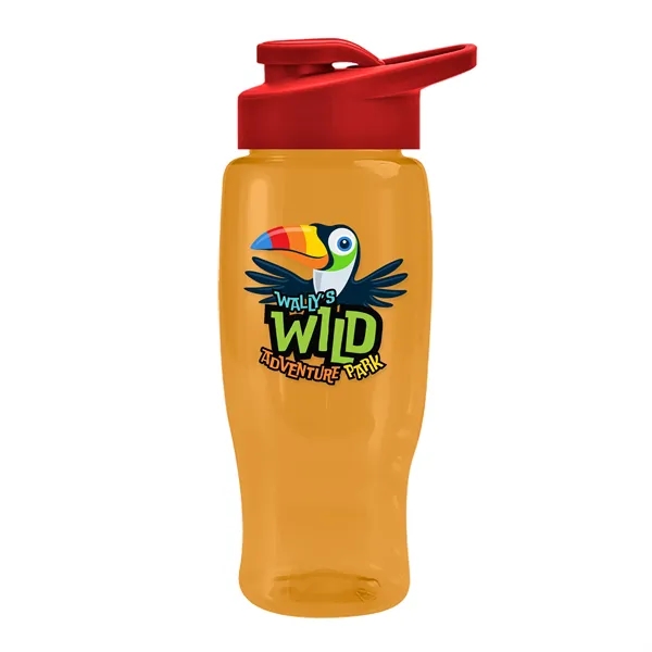 27 Oz Bottle w/ Drink Thru Lid made from Recycled rPET.... from ASI 40480 Koozie Group