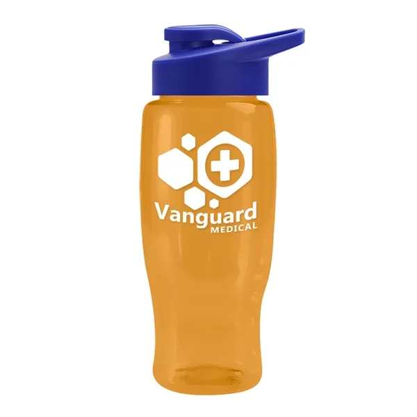 27 Oz Bottle w/ Drink Thru Lid made from Recycled rPET.... from ASI 40480 Koozie Group