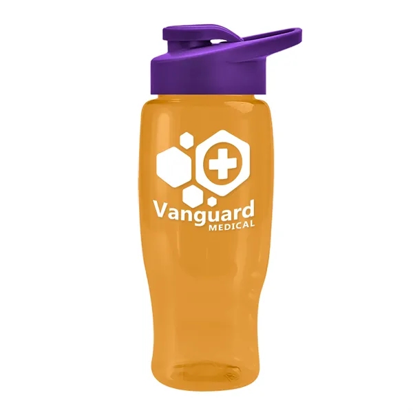 27 Oz Bottle w/ Drink Thru Lid made from Recycled rPET.... from ASI 40480 Koozie Group