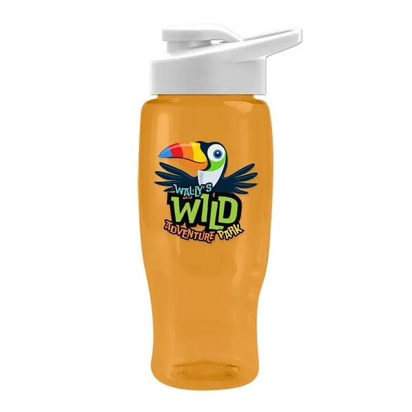 27 Oz Bottle w/ Drink Thru Lid made from Recycled rPET.... from ASI 40480 Koozie Group