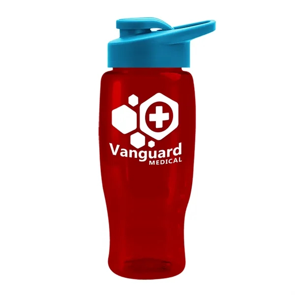 27 Oz Bottle w/ Drink Thru Lid made from Recycled rPET.... from ASI 40480 Koozie Group