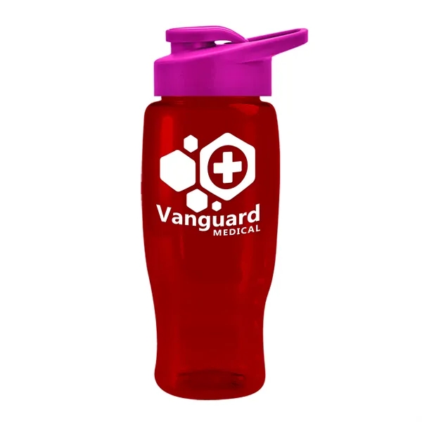 27 Oz Bottle w/ Drink Thru Lid made from Recycled rPET.... from ASI 40480 Koozie Group
