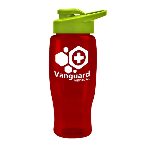 27 Oz Bottle w/ Drink Thru Lid made from Recycled rPET.... from ASI 40480 Koozie Group