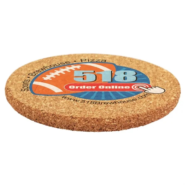 Deluxe Cork Coaster, Full Color Digital... from ASI 30270 Aakron Line