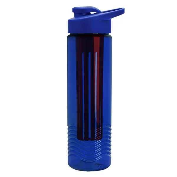 Wave 24 oz. Slim Cylinder Wave Design with Drink thru lid... from ASI 40480 Koozie Group