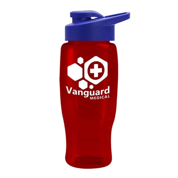 27 Oz Bottle w/ Drink Thru Lid made from Recycled rPET.... from ASI 40480 Koozie Group