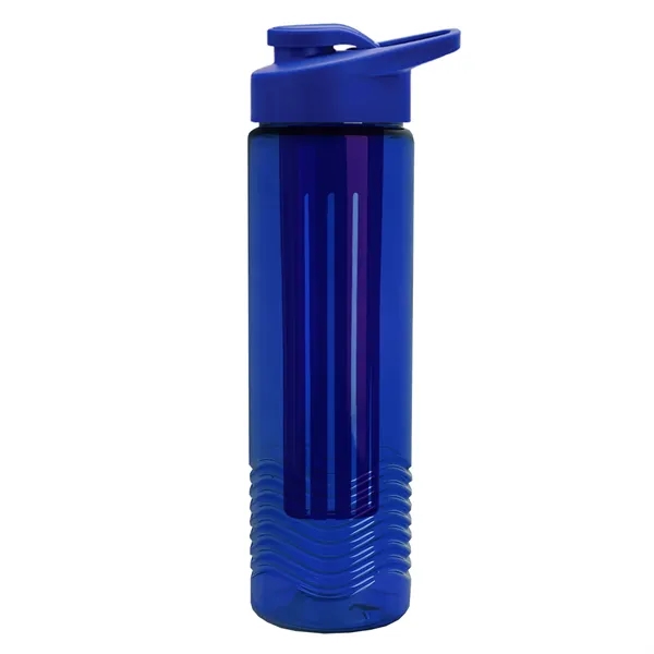 Wave 24 oz. Slim Cylinder Wave Design with Drink thru lid... from ASI 40480 Koozie Group