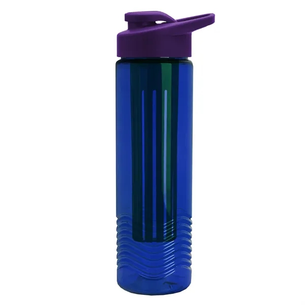 Wave 24 oz. Slim Cylinder Wave Design with Drink thru lid... from ASI 40480 Koozie Group