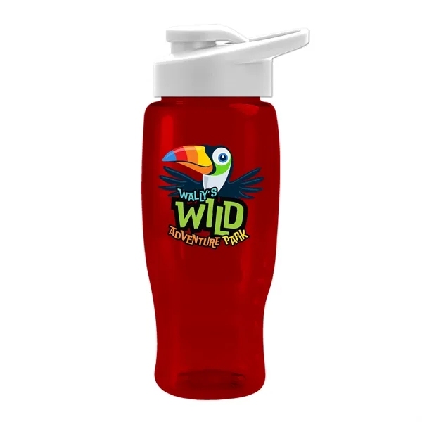 27 Oz Bottle w/ Drink Thru Lid made from Recycled rPET.... from ASI 40480 Koozie Group