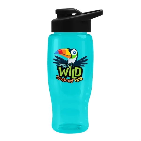 27 Oz Bottle w/ Drink Thru Lid made from Recycled rPET.... from ASI 40480 Koozie Group