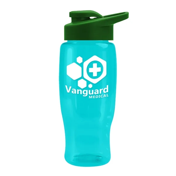 27 Oz Bottle w/ Drink Thru Lid made from Recycled rPET.... from ASI 40480 Koozie Group