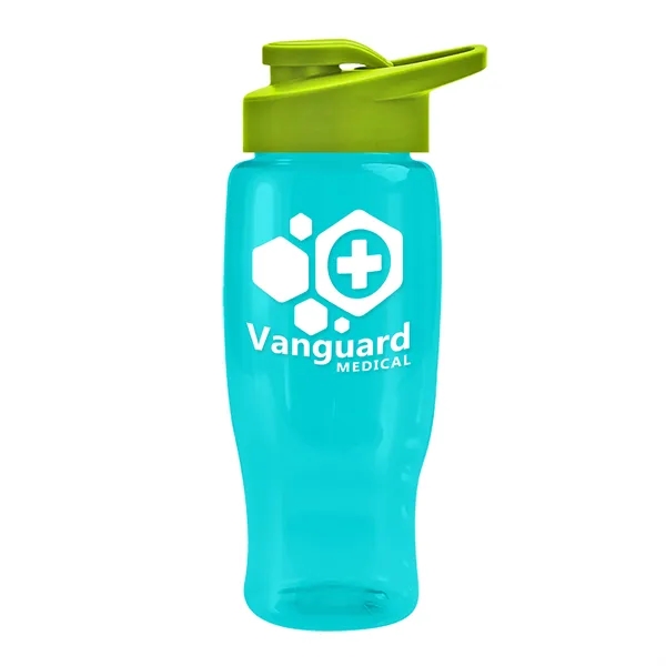 27 Oz Bottle w/ Drink Thru Lid made from Recycled rPET.... from ASI 40480 Koozie Group