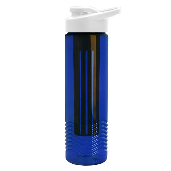 Wave 24 oz. Slim Cylinder Wave Design with Drink thru lid... from ASI 40480 Koozie Group
