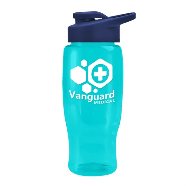 27 Oz Bottle w/ Drink Thru Lid made from Recycled rPET.... from ASI 40480 Koozie Group