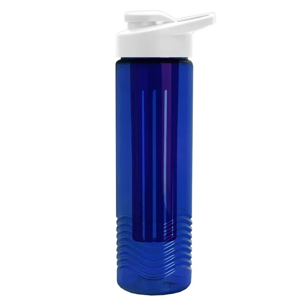Wave 24 oz. Slim Cylinder Wave Design with Drink thru lid... from ASI 40480 Koozie Group