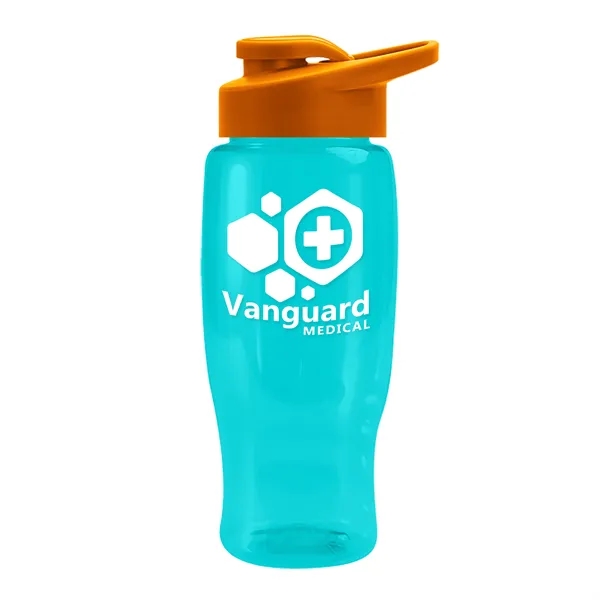 27 Oz Bottle w/ Drink Thru Lid made from Recycled rPET.... from ASI 40480 Koozie Group
