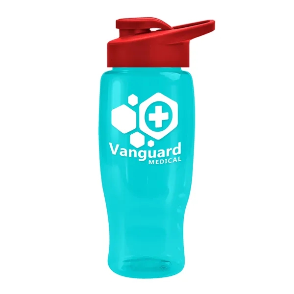 27 Oz Bottle w/ Drink Thru Lid made from Recycled rPET.... from ASI 40480 Koozie Group