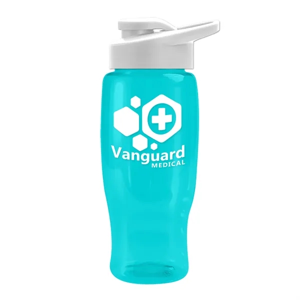 27 Oz Bottle w/ Drink Thru Lid made from Recycled rPET.... from ASI 40480 Koozie Group